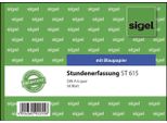 Sigel ST615 Registrazione Tempi - A6 Orizzontale, Mp, Bl, 50 Fogli