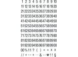 Avery Zweckform® 3721 3721 Etichette Numeriche - 0-99, 6,5 Mm, Nero, Autoadesive, Resistenti Alle Intemperie, 250 Etichette