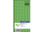 Sigel BO001 Libro Delle Ricevute - Cameriere N. 1 , 360 Strappi, Bl, Verde Chiaro, 105X200 Mm, 2 X 60 Fogli