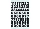 Etichette Numeriche Avery Zweckform® 3781 - 0-9, 9,5 Mm, Nero, Autoadesive, Resistenti Alle Intemperie, 120 Etichette
