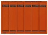 Leitz 1686-20-25 1686 Etichette Per Dorso Pc - Carta, Corte/Strette, 150 Pezzi, Rosso