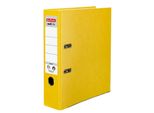 Herlitz 5481304 Max.File Protect Ordner Gelb Kunststoff 8,0 Cm Din A4