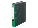 Herlitz 5141502 Max.File Cartella Natura Verde Cartone Marmorizzato 5,0 Cm Din A4