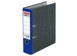 Herlitz 5171400 Max.File Nature Ordner Blau Marmoriert Karton 8,0 Cm Din A4