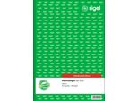 Sigel® SD035 Fatture - A4, Primo E Secondo Foglio Stampato, Sd, Mp, 2 X 40 Fogli