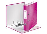 Leitz 1006-00-23 1006 Cartella Wow A4 - 50 Mm, Rosa Metallizzato