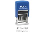 Colop® S126 Mini-Dater - Timbro Numerico Da 4 Mm, 6 Bande