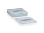 Zeller 26232 Zeller Untersetzer Transparent 4-Tlg.