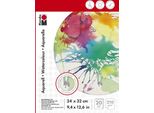Blocco Acquerello Marabu, 240 X 320 Mm, 210 G/Mq, 20 Fogli