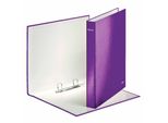 Leitz 4241-00-62 Raccoglitore Ad Anelli Wow, A4 Maxi, Pp, 2 Anelli Ø25 Mm, Viola(S)