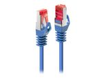Lindy 47358 Basic Cat6 S/Ftp Kabel, Blau, 10M Patchkabel