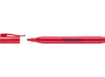 FABER-CASTELL 157721 Evidenziatore 38 A Forma Di Penna - Rosso