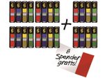 Post-It® Index 683-4+2 Strisce Adesive Index Mini - 11,9 X 43,2 Mm, Assortite, 16+8 Dispenser Con 35 Strisce Ciascuno