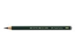 Faber-Castell 119304 Castell® 9000 Matita Jumbo - 4B, Verde Scuro