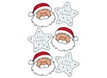Herma Decor Adesivo Babbo Natale Auguri