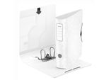 Leitz 1106-00-01 1106 Active Wow Cartella A4 - 80 Mm, Bianco Metallizzato