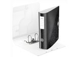 Leitz 1106-00-95 1106 Active Wow Cartella A4 - 80 Mm, Nero Metallizzato