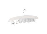 Relaxdays 4 X Portacinture In Legno Bianco