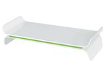 Leitz 6504-00-54 6504 Supporto Per Monitor Ergo Wow A Due Altezze Bianco/Verde