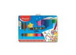 Maped 832058 Matita Colorata Triangolare Maped Color'peps, 48 Astuccio In Metallo