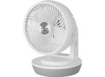 Sencor Sfe 2340WH Ventilatore Da Tavolo, Diametro Pale 23 Cm, 3 Velocità, Timer 1-8 Ore, Touch Control, Telecomando, Oscillazione Orizzontale/Verticale 70°/90°, 45 W