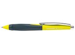 Schneider 135343 Schneider Kugelschreiber Haptify Gelb Schreibfarbe Blau, 1 St.