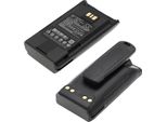Techtek Batteria Compatibile Con [Vertex] EVX-231, EVX-261, EVX-530, EVX-531, EVX-534, EVX-539, VX-260, VX-261, VX-451, VX-454, VX-456, VX-459, Per [