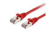 Equip Cavo Patch Cat6A S/Ftp 2Xrj45 10,00M Rot Lszh Polybeutel