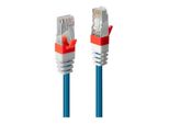 Lindy 45376 Sstp Cat6A Kabel, Blau, 3.00M Lsoh, Inkl. Testprotokoll
