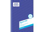 Avery Zweckform® 1307 1307 Rapport, Din A5, Preperforato, 100 Fogli, Bianco