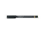 Staedtler® 319 S-9 Penna A Punta Fine Penna Universale Lumocolor® - Permanente Speciale, Nero, 0,4 Mm