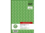 Sigel SD131 Fatture Con Numerazione Progressiva - A5, 1° E 2° Foglio Stampato, Sd, Mp, 2 X 50 Fogli