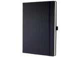 Sigel CO111 Quaderno Conceptum - Ca. A4, A Scacchi, 194 Pagine, Nero, Copertina Rigida