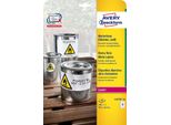 Avery Heavy Duty Laser Labels - Polyesteretiketten - 20 Stck. (L4776-20)