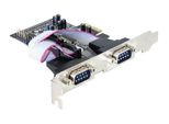 Delock 4 X Serial Pci Express Card - Serieller Adapter - Pcie - RS-232 - 4 AnschlüSse (89178)