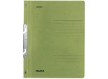 Falken 80000847 Einhakhefter A4 1/1 Vorderdeckel Kfm. Heftung, GrüN, Manilakarton, 250 G/Qm