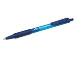 Bic® 8373982 Druckkugelschreiber Soft Feel® Clic Grip - 0,4 Mm, Blau