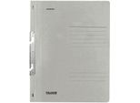Falken 80000862 Einhakhefter A4 1/1 Vorderdeckel Kfm. Heftung, Grau, Manilakarton, 250 G/Qm
