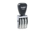 Trodat 51 1000 Timbro Datario 1000, Dimensione Dell'impronta: 3 X 18 Mm