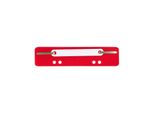 Elba 100555016 Heftstreifen Pp Rot Kurz 35 X 150 Mm Pp-Deckleiste