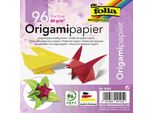 Folia Origami-Faltbl„Tter, 130 X 130 Mm, Farbig Sortiert