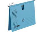 Elba Cartella Sospesa Chic Ultimate, Din A4, Pinzatura Commerciale Blu, Estremamente Resistente Canson - 25 Pezzi (85741 Bl)