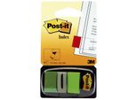 Post-It® 680-3 Indice Standard Tipo 680 - 25,4 X 43,2 Mm, Verde