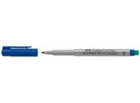 Faber-Castell 152651 Marcatore Cd Multimark - Non Permanente, M, Blau