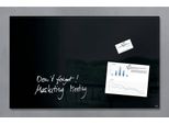 Sigel GL130 Lavagna Magnetica In Vetro Artverum - Nero, 78 X 48 Cm