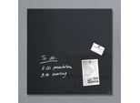 Sigel GL110 Lavagna Magnetica In Vetro Artverum - Nero, 48 X 48 Cm