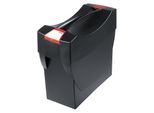 Han 1901-13 Scatola Per Cartelle Sospese SWING-PLUS Con Coperchio, Per 20 Cartelle Sospese, Nero