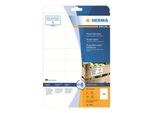 Etichette A4 Bianche 70X36 Mm Carta Adesiva Estremamente Resistente Opaca 600 Pz.