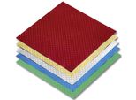 Folia 9956 FaltbläTter "Alufolie"" 15 X 15 Cm - Farbig Sortiert, 50 Blatt"