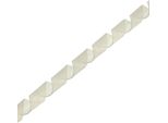 Inline® 59947L Guaina Per Cavi A Spirale 10M, Bianca, 10Mm